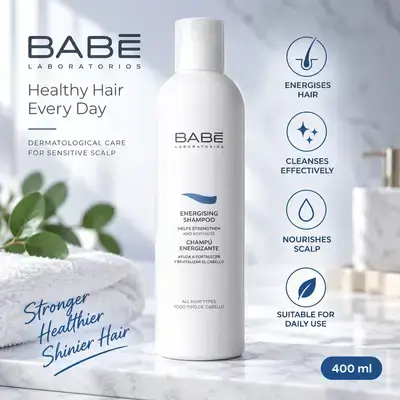 BABÉ Energising Shampoo – 400 mL
