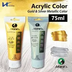 Acrylic Gold & Silver-Marie's