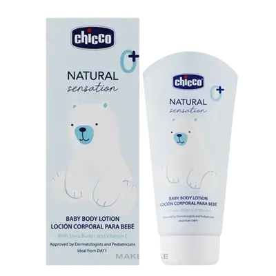 Natural sensation Baby body Lotion With Shea Butter and Vitamin E +0 150ml _ Chicco
