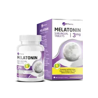 melatonin 3mg sublingual tablet BTpharma