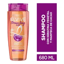 Shampoo L'Oréal Paris Elvive Dream Long Liss 680 Ml