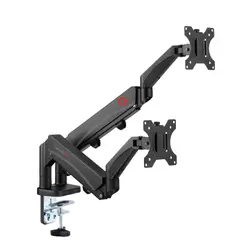 GAMEON GO-5350 Dual Monitor Arm Mount for Gaming and Office Use, 17"-32", 9kg Per Arm Capacity
