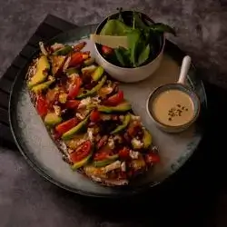 Avocado With Eggs Tartine