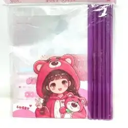 Transparent Booklet Cover Pack (6Pcs)
