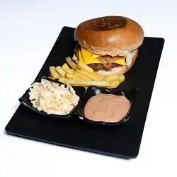 Beef Double Cheese Burger