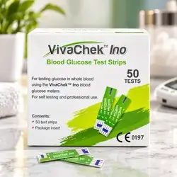 VivaChek Ino Blood Glucose Test Strips – 50 Tests
