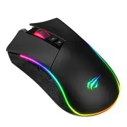 Havit Gamenote Snipe MS1001S V2 Gaming Mouse with RGB Macro – 8000 DPI, 7 Keys, RGB Lighting, Programmable
