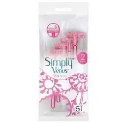 Venus Simply Gillette BASIC PINK فينوس سيمبلي شفرات حلاقة
