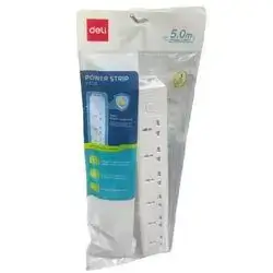 Power Strip-Deli-10A-250V-5m