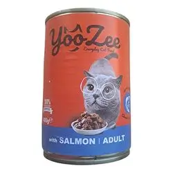 YooZee Adult Wet Cat Food Can - Salmon