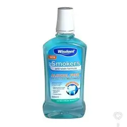 Wisdom smokers mouth wash