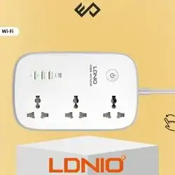 Ldnio 3 AC Outlets Wi-Fi Smart Power Strip