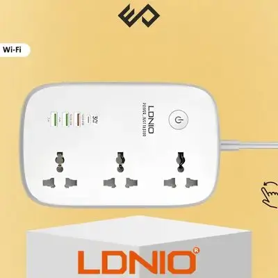 Ldnio 3 AC Outlets Wi-Fi Smart Power Strip