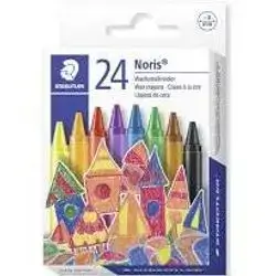 Noris Staedtler 24 colored wax crayons