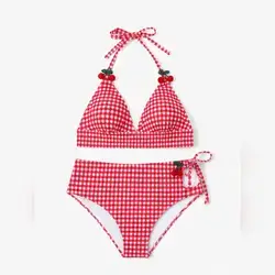 Swim Mod Plus Size Women 2pcs Bikini Swimwear Set - 1XL