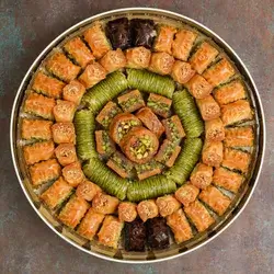 Mixed Pistachio Baklava Tray