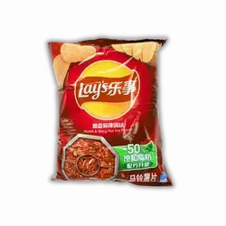 Chips Hot Chinese Lays Hot 70gm
