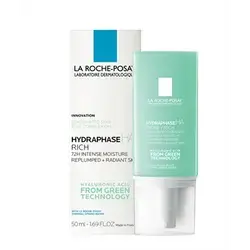 La Roche_Posay Hydraphase Ha Riche 72H Hydrataion Intense Peau Repulpee +Eclat
