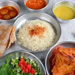 Kurdish Rice And Oven Chicken