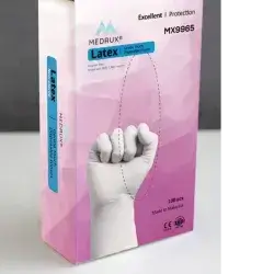 MEDRUX® Latex Examination Gloves M