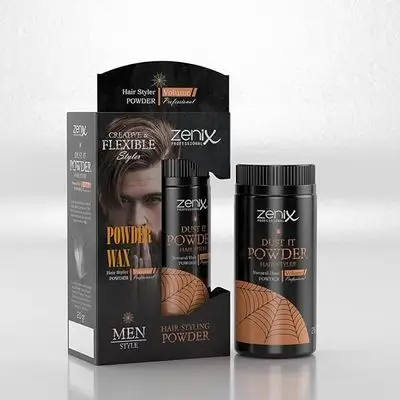 Zenix Men Series Hair Style Powder Wax Natural 20 Gr