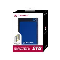 Transcend External Hard Disk Portable 2TB Anti-shock