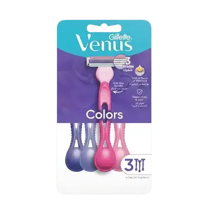 Venus 3 Colors 3 blades _ Gillette