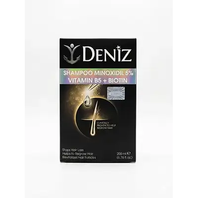 Deniz Minoxidil Shampoo for Men