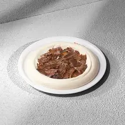 Meat Shawarma With Hummus