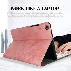 Cover for Tab A8 2019 backlit White keyboard lamp / pink/  SM-T290 / SM-T295,