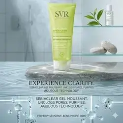 SVR Sebiaclear Gel Moussant (Purifying and Exfoliating Anti-Blemishes Cleanser)