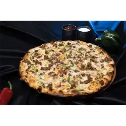 Meat and Cheese Pizza