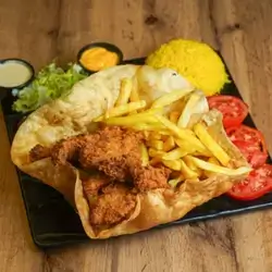 Crispy Chicken Meal - 6 Pcs