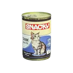 Snacky Chunk Cat Food with Tuna