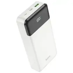 Hoco 20000mAh Akupank, up to 20W, QuickCharge up to 12V-1.67A 9V-2.22A: Hoco J102A - White