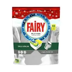 Fairy Platinum Dishwashing Tabs 65Pcs