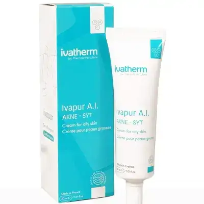 ivatherm Ivapur A.I Akne-Syt Cream - 30ml | ايفاثيرم جل مضاد لحب الشباب - 30 مل