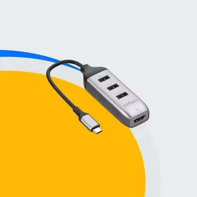 Multi-function 3-port hub