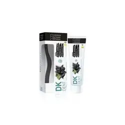 Dkdent Vegan Activated Carbon Fluoride-Free Toothpaste 75 Ml With Toothbrush Gift