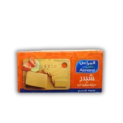 Almarai Full Cream Cheddar Block Cheese 454g