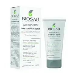 biosar - whitepurity whitening cream for sensitive area 60ml