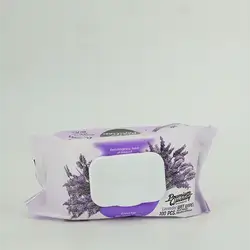 Papilion Premium Quality Lavender Wet Wipes 100 Count