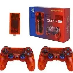 GS5 Mini Game Stick console with a transparent red design/ normal quality