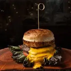 Cheese Burger (Fried)