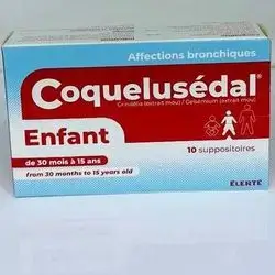 Coquelusedal suppositoires