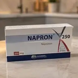 NAPRON 250 (Naproxen 250mg) 20 Tablets