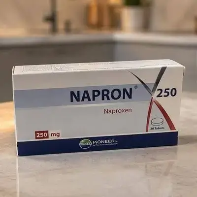 NAPRON 250 (Naproxen 250mg) 20 Tablets