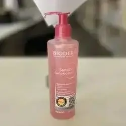 BIODERMA Sensibio Gel Moussant 200ml Soothing Micellar Cleansing Foaming Gel Sensitive Skin
