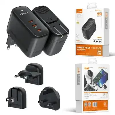 LDNIO CHARGER 65W Q367