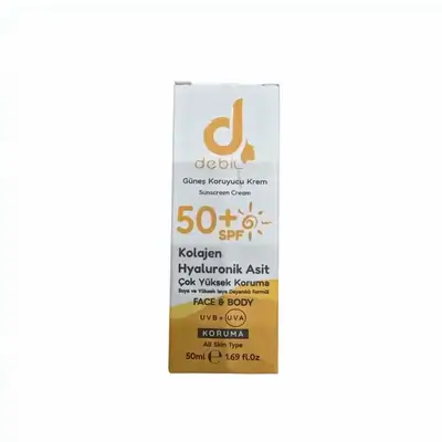 Debil 50+ SPF UV High Protection Sunscreen Cream